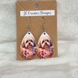 Lhasa Apso Earrings